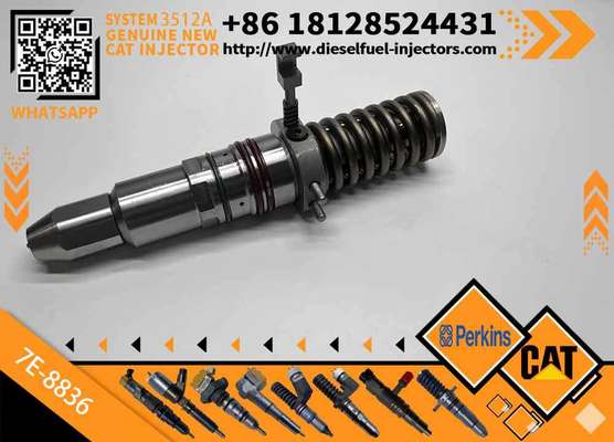 Common Rail Diesel Injector 7E-8836 Excavator Parts Fuel Injectors 7E8836 for CAT 3500A