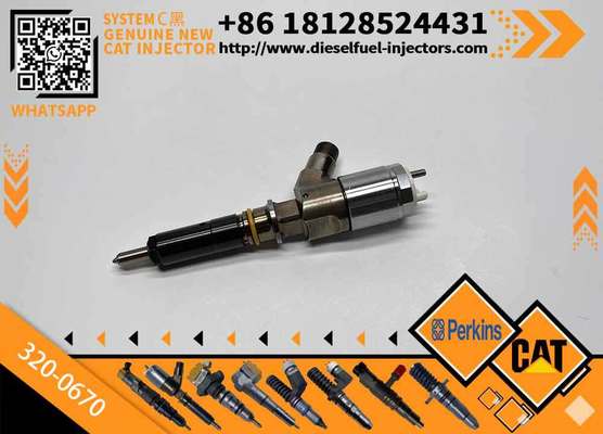 320-0670 High Quality New Common Rail Fuel Injector 3200670 Diesel Injector for Cat Excavator Spare Parts C6.6 Engine