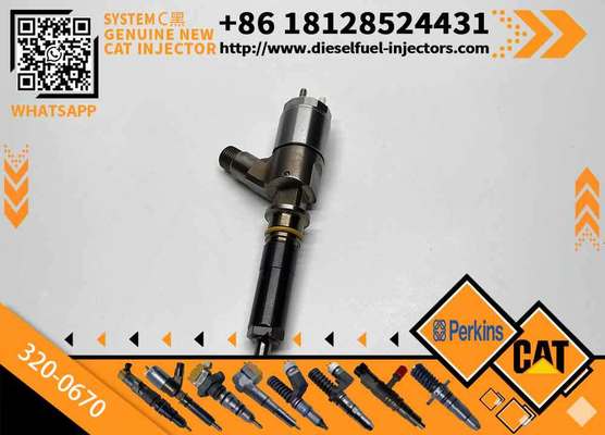 320-0670 High Quality New Common Rail Fuel Injector 3200670 Diesel Injector for Cat Excavator Spare Parts C6.6 Engine