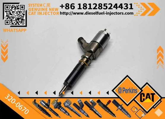 320-0670 High Quality New Common Rail Fuel Injector 3200670 Diesel Injector for Cat Excavator Spare Parts C6.6 Engine