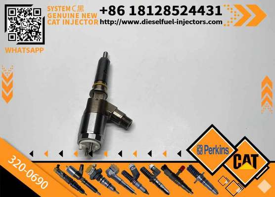 High Performance New Diesel Fuel Injector 2645A749 320-0690 For CAT 323D Excavator C6.6 Engine