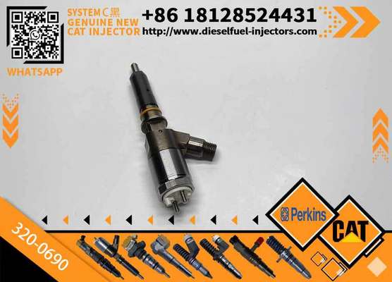 High Performance New Diesel Fuel Injector 2645A749 320-0690 For CAT 323D Excavator C6.6 Engine