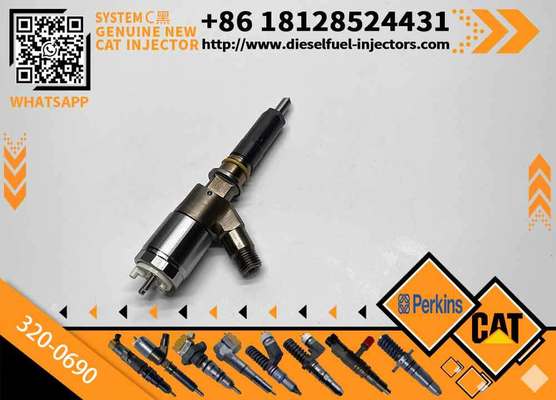 High Performance New Diesel Fuel Injector 2645A749 320-0690 For CAT 323D Excavator C6.6 Engine