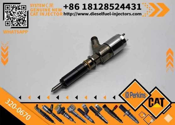 320-0670 High Quality New Common Rail Fuel Injector 3200670 Diesel Injector for Cat Excavator Spare Parts C6.6 Engine