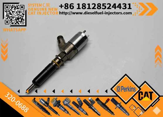 Excavator Accessories Fuel Injector 2645A747 10R-7939 320-0688 for Caterpillar 320d for Perkins C6.6 Diesel Engine Spare Parts Construction Machinery