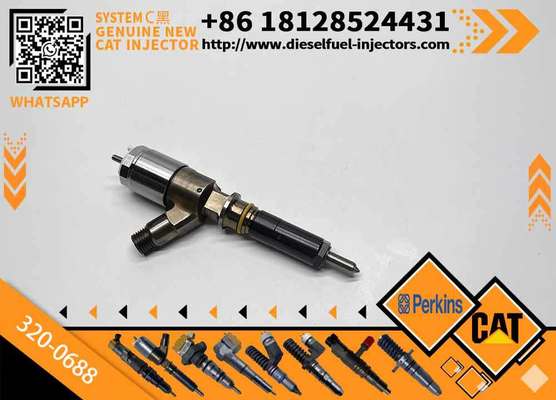 Excavator Accessories Fuel Injector 2645A747 10R-7939 320-0688 for Caterpillar 320d for Perkins C6.6 Diesel Engine Spare Parts Construction Machinery