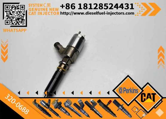 Excavator Accessories Fuel Injector 2645A747 10R-7939 320-0688 for Caterpillar 320d for Perkins C6.6 Diesel Engine Spare Parts Construction Machinery