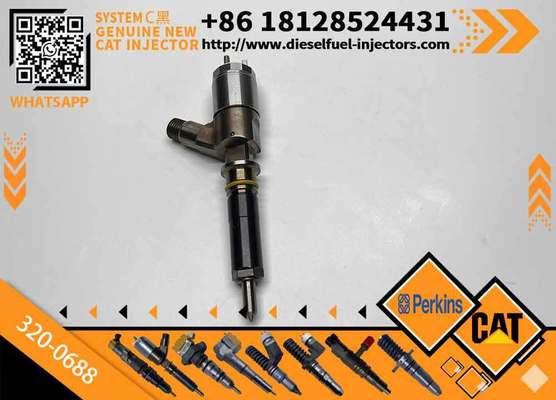 Excavator Accessories Fuel Injector 2645A747 10R-7939 320-0688 for Caterpillar 320d for Perkins C6.6 Diesel Engine Spare Parts Construction Machinery