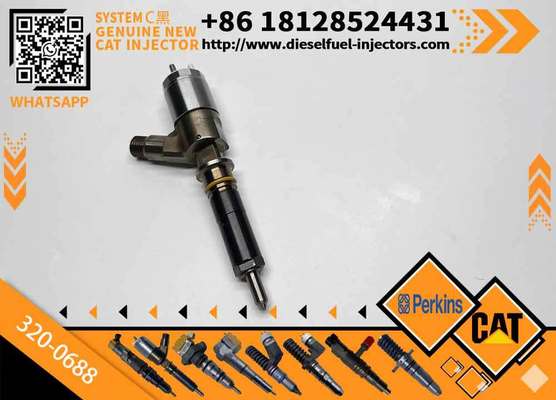 Excavator Accessories Fuel Injector 2645A747 10R-7939 320-0688 for Caterpillar 320d for Perkins C6.6 Diesel Engine Spare Parts Construction Machinery
