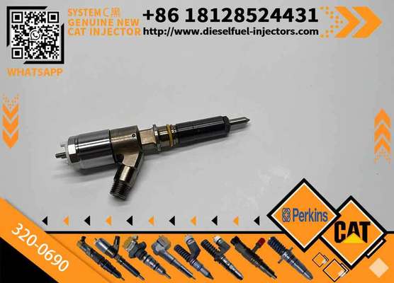 High Performance New Diesel Fuel Injector 2645A749 320-0690 For CAT 323D Excavator C6.6 Engine